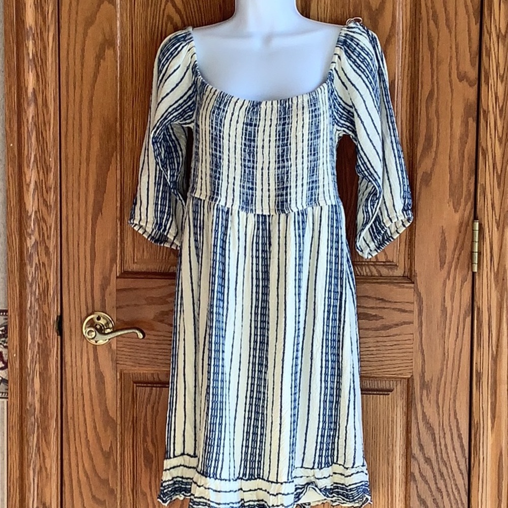 LOVESTITCH boho dress. Sz M.  Made in India